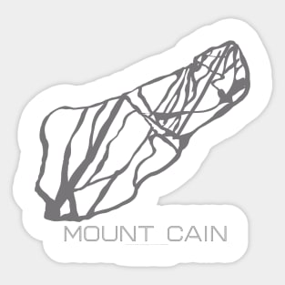 Mount Cain 3D Sticker